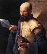 LA TOUR, Georges de St Thomas sg oil painting artist